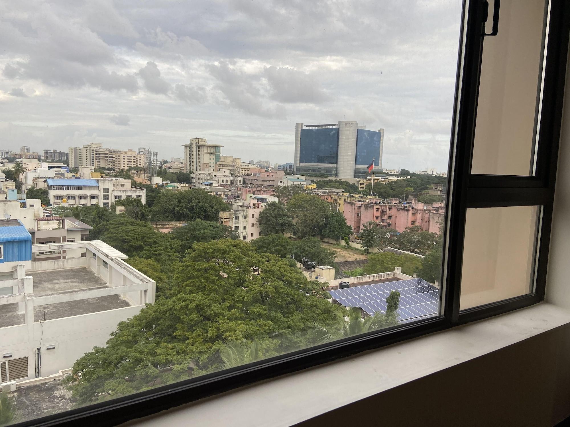 Grand Chennai By Grt Hotels Екстер'єр фото View from the window of a residential apartment in Sector 108